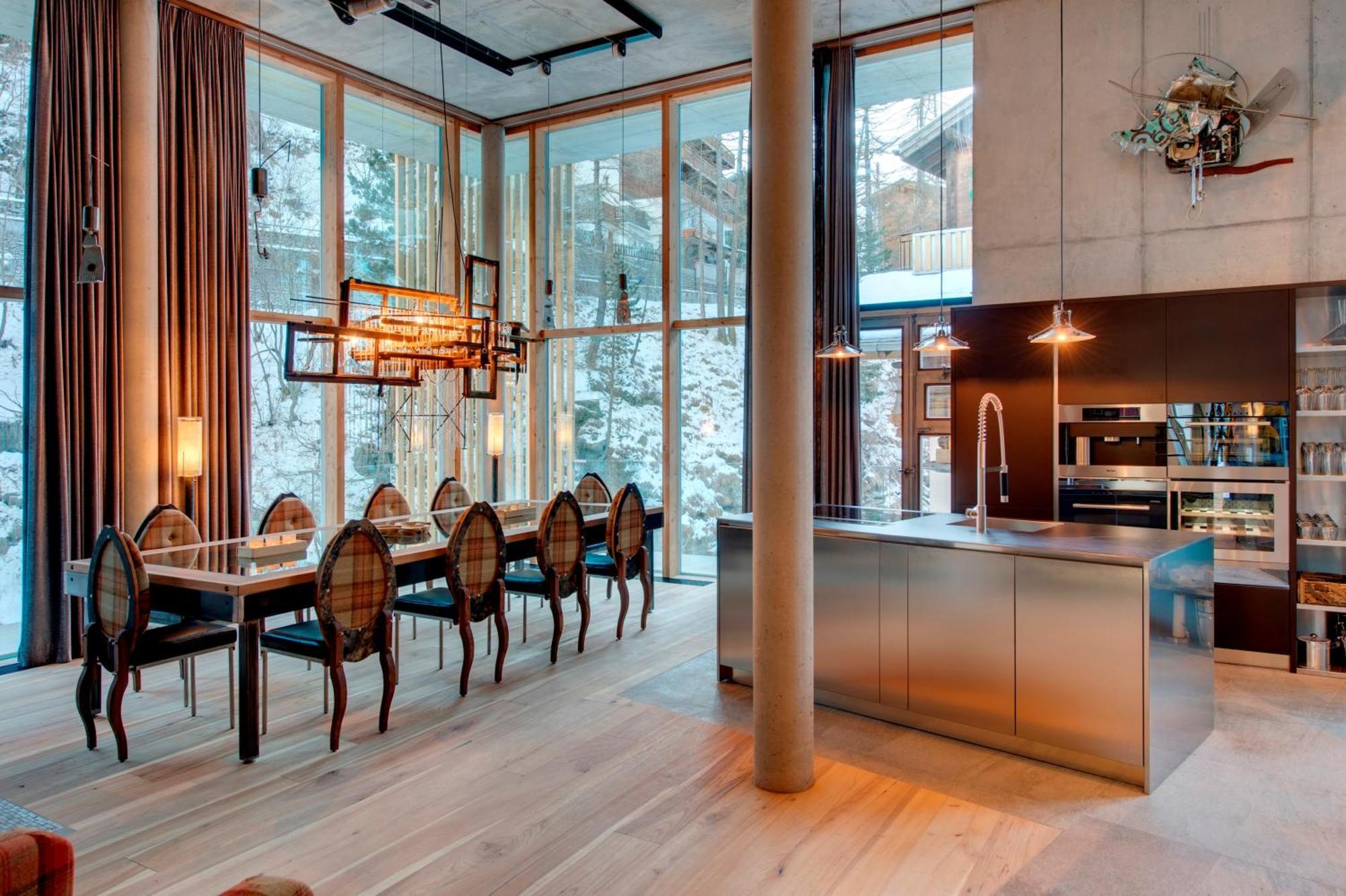 Апартаменти Luxury Loft By Heinz Julen Церматт Екстер'єр фото
